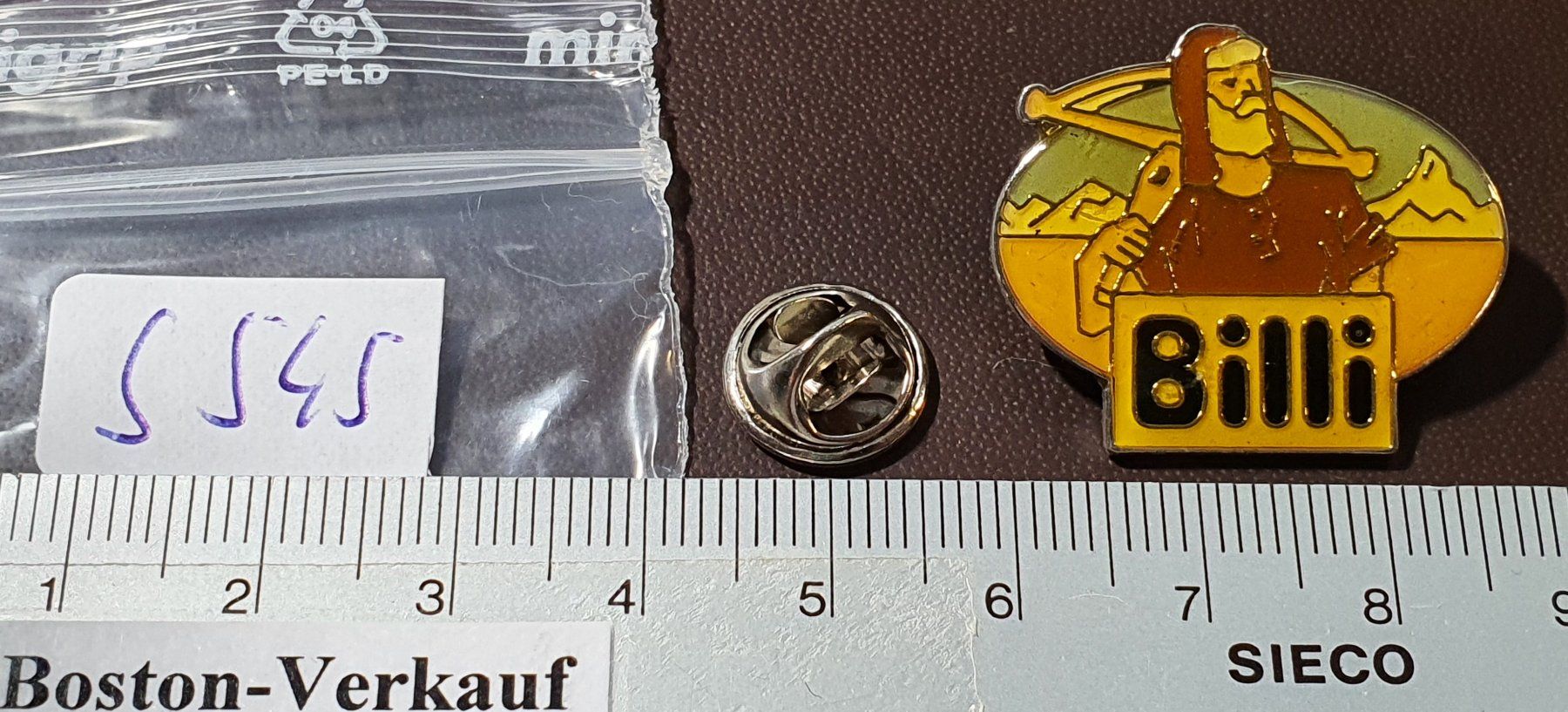 Placchette & Badge: S545 - Pin Willhelm Tell mit Armbrust - Billi – Usato da Reinach BL venduto da Boston-Verkauf 1