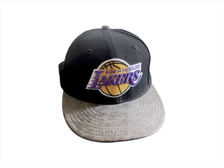 Gesticktes LA Lakers Cap - Hardwood Classics, New Era 9fifty