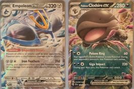 Pokemon Empoleon EX & Clodsire EX EN