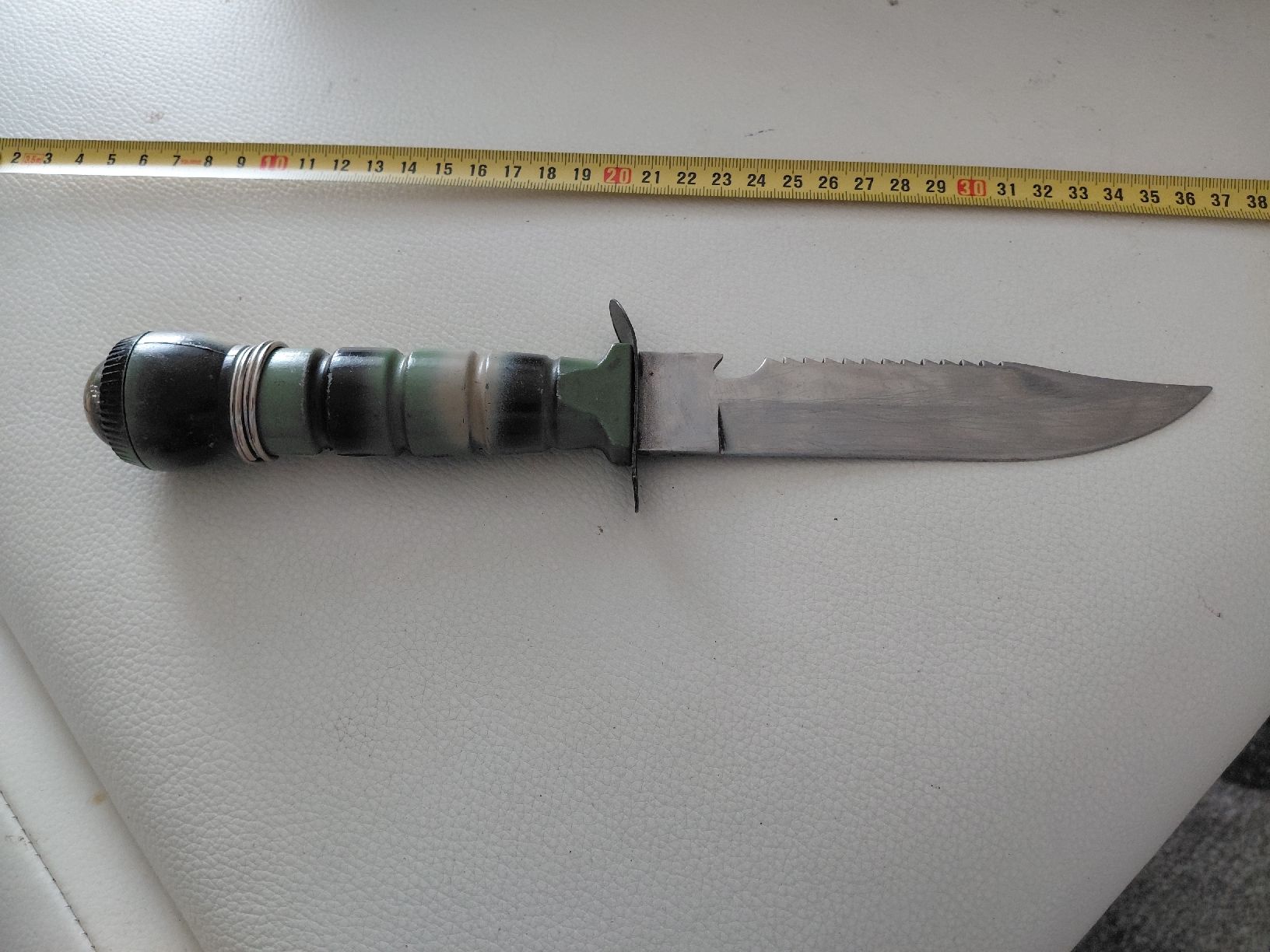 Accessori: Survival Messer mit Kompass, Top! – Usato da Belp venduto da mar_76s8 4