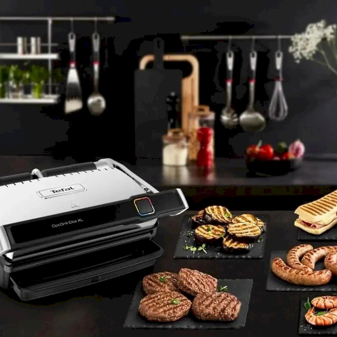 Küchengeräte: Tefal Optigrill Elite XL GC760D grill – Neu und originalverpackt aus Bottighofen von zaap 8