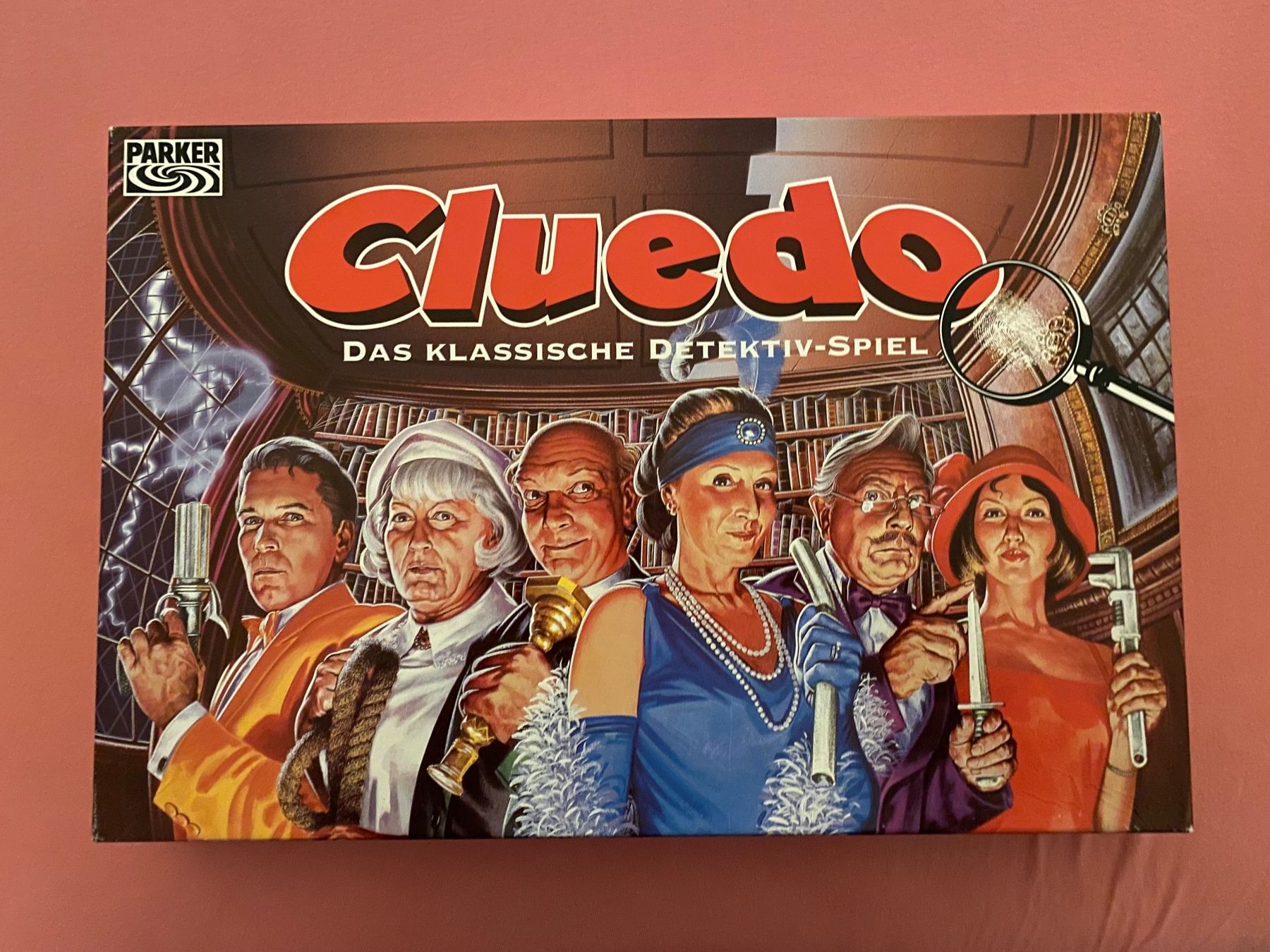 Parker Giochi: Gesellschaftsspiel Cluedo – Usato da Winterthur venduto da Roligody