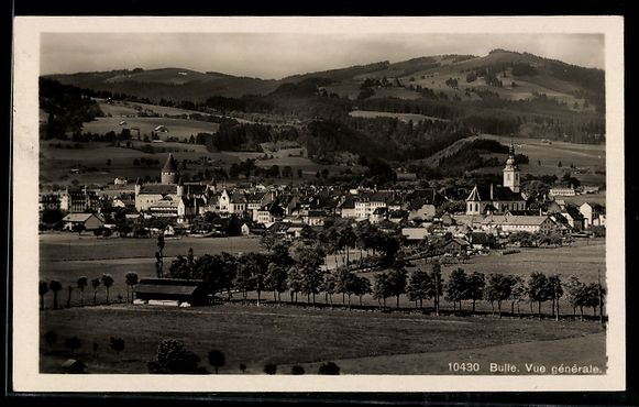 Cartes postales: AK Bulle, Vue générale – D'occasion à Berlin par bartko-reher