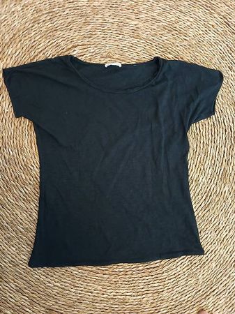 Schwarzes T-Shirt von Collectif mon Amour