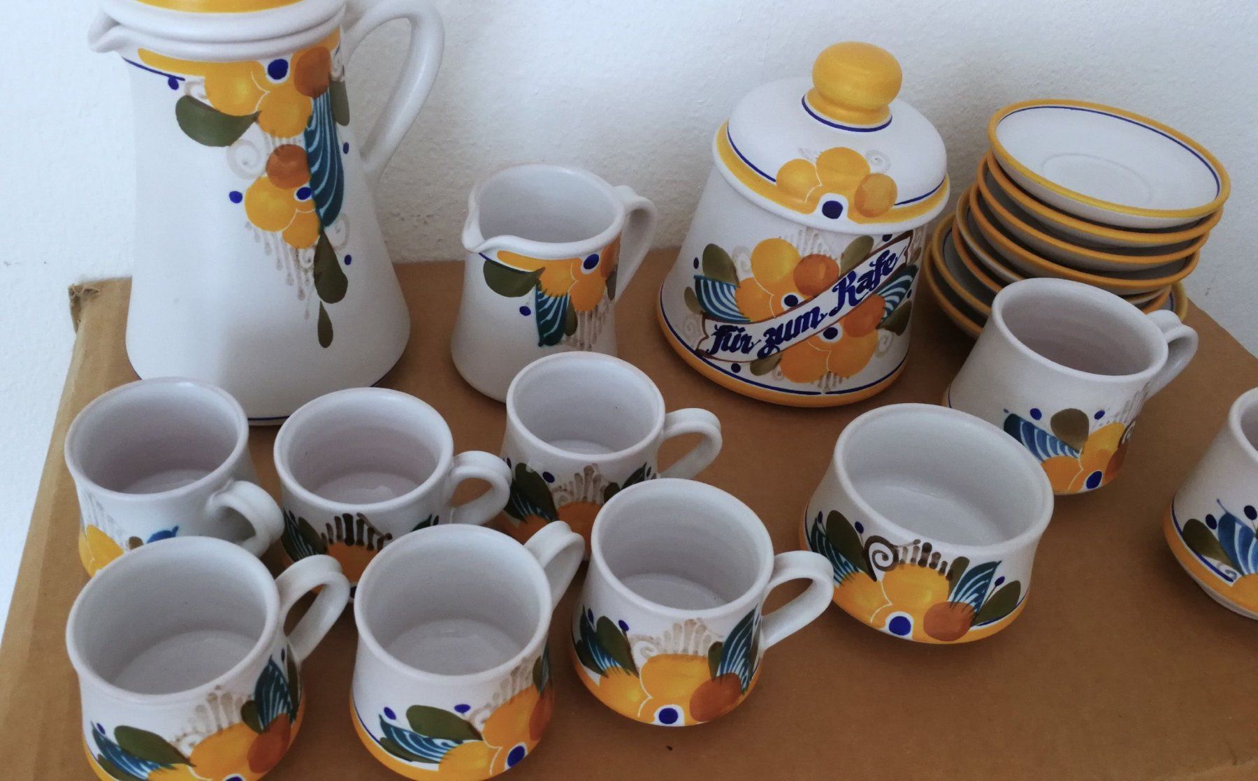 Geschirrsets: Luzerner Keramik Kaffee Set – Gebraucht aus Goldau von I_auktionator 1