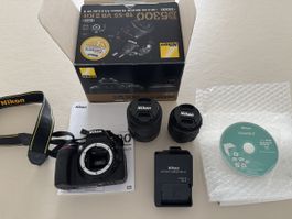 Appareil photo Nikon D5300 avec deux objectifs
