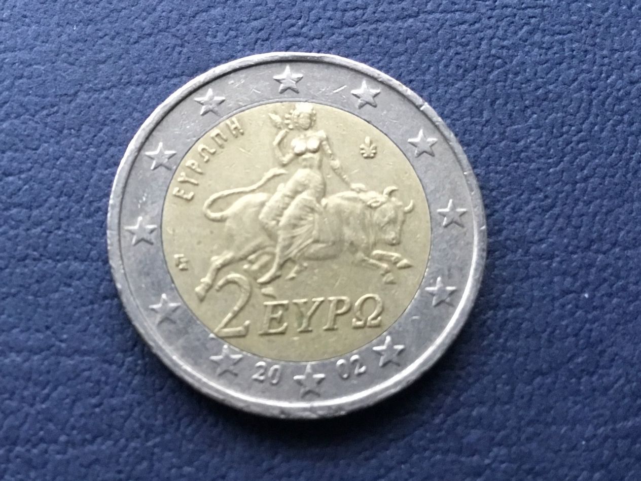 Tutti le monete: 2 Euro Griechland 2002 – Usato da St. Margrethen SG venduto da alfapeugeot10 1