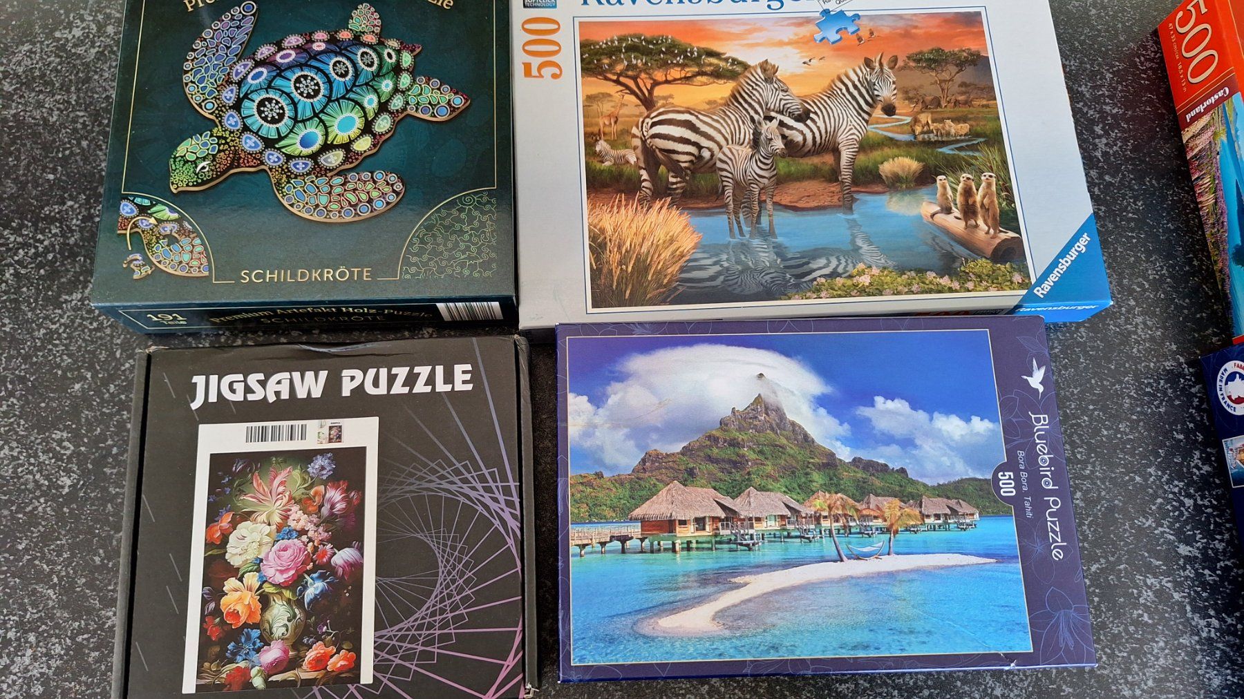 Puzzle: Diverse wunderschõne Puzzles – Usato da Hilfikon venduto da Gutegelegenheit 1