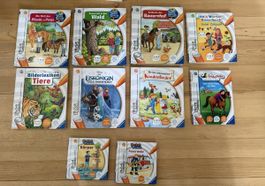 10 Tiptoi Bücher zu Verkaufen 