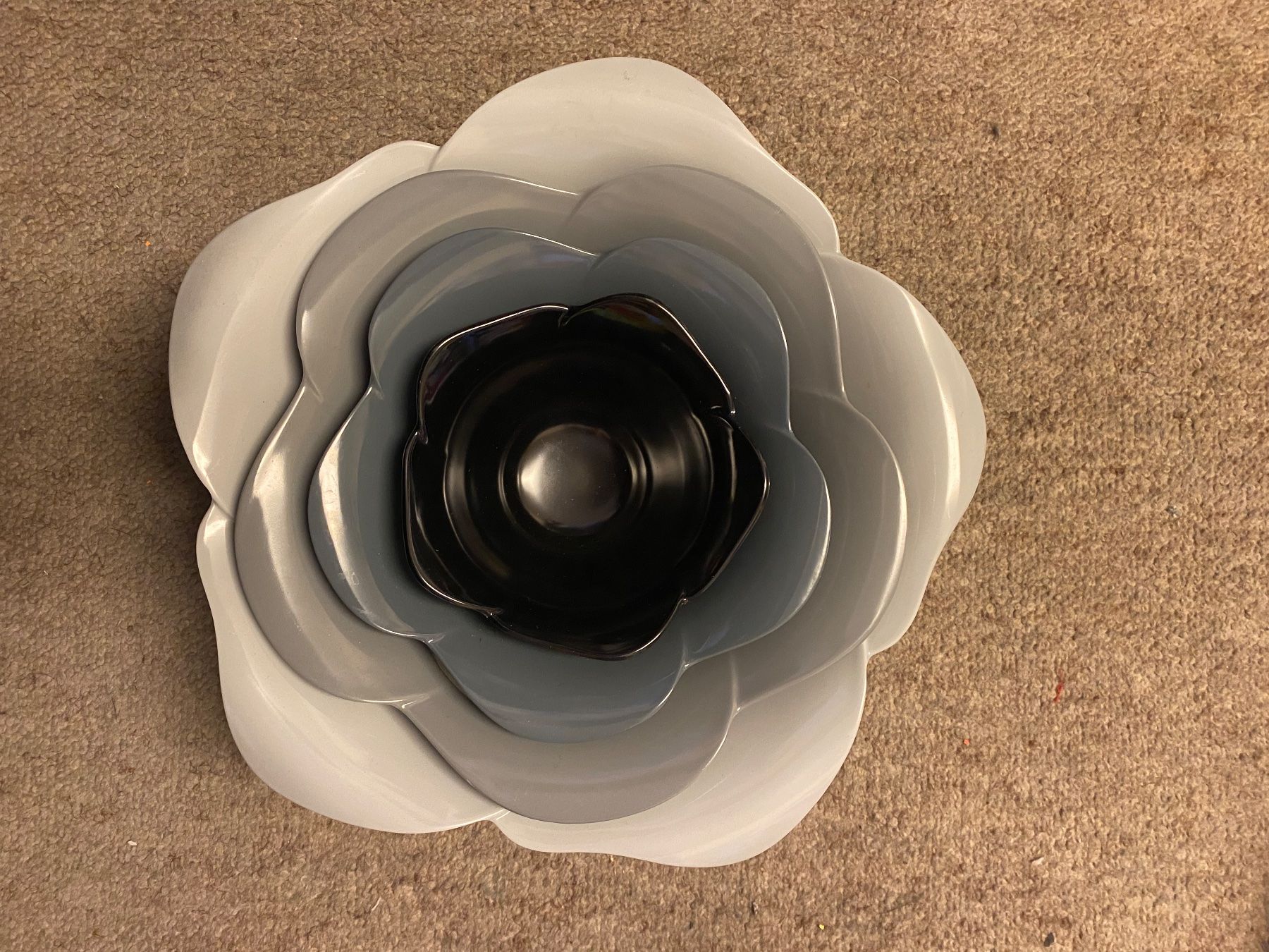Schalen: ZAK! Design set de 4 saladiers fleurs – Gebraucht aus Yverdon-les-Bains von fridoline27