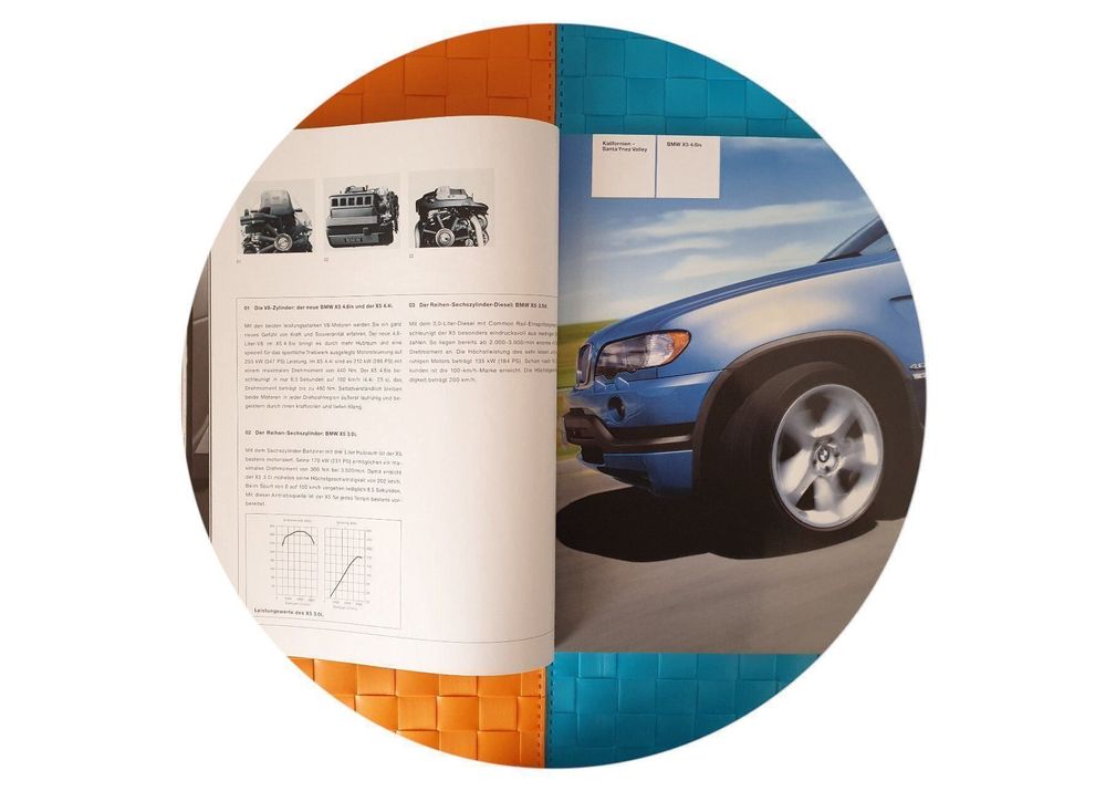 BMW X5 E52 2002 - Prospekt / Katalog