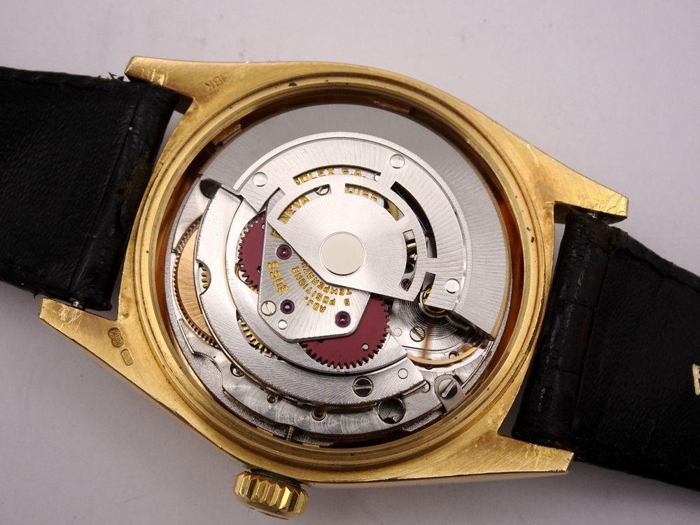 Rolex Orologi: ROLEX DAY-DATE 18K 1981 REF. 18038 TAPESTRY DIAL AUTOMATIK – Usato da Zürich venduto da SWISSTIMEARTS-AG 9