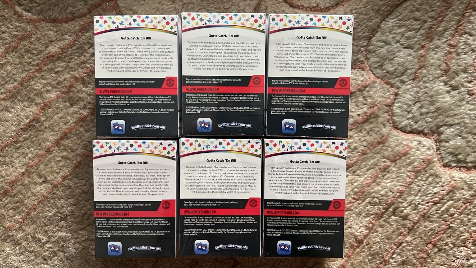Pokémon Sammelbilder & Trading cards: 6x Booster Bundle 151 - EN – Neu und originalverpackt aus Bellinzona von dna_y6sn 1