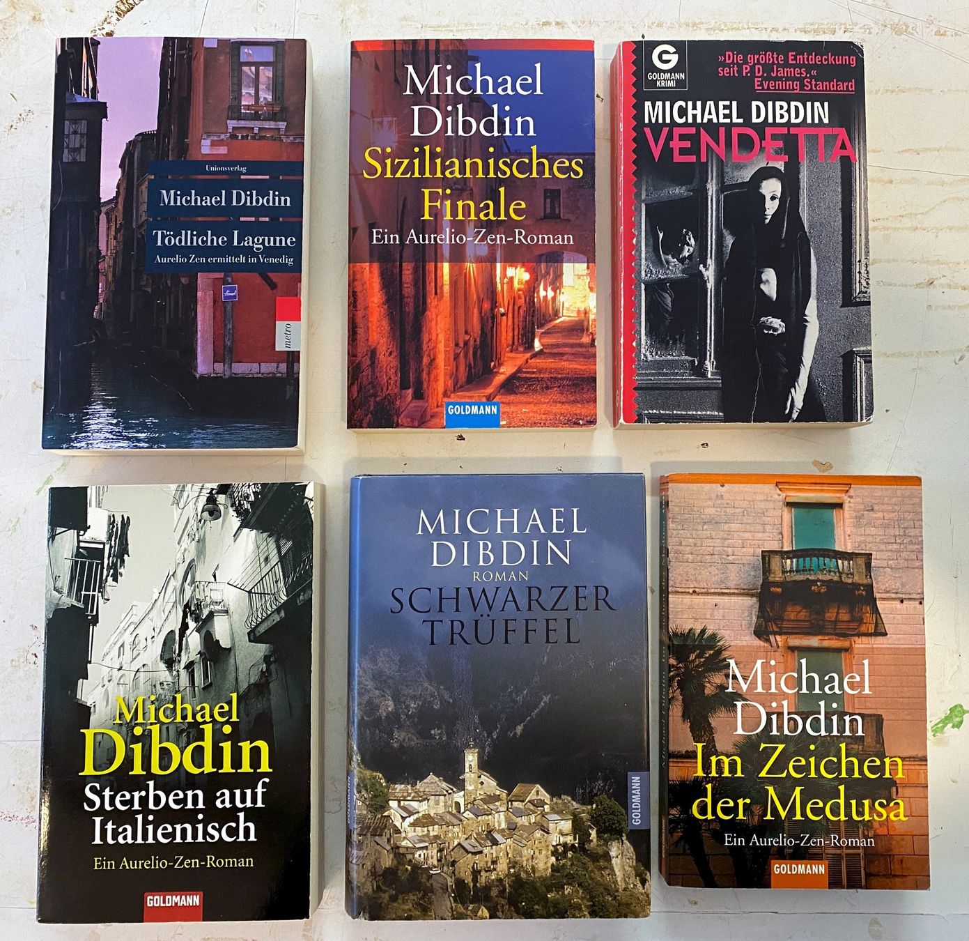 Libri: Michael Dibdin, Davide Longo u.a. 13 Kriminalromane – Usato da Brügg BE venduto da saphyrus24