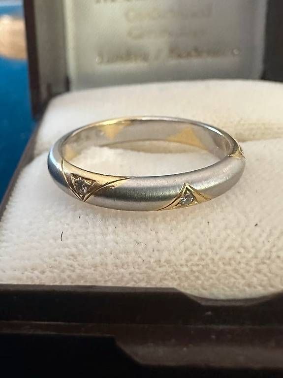 Ringe: Exklusiver 950 Platinring mit Diamanten – Neu (gemäss Beschreibung) aus Beringen von Sternli650 1
