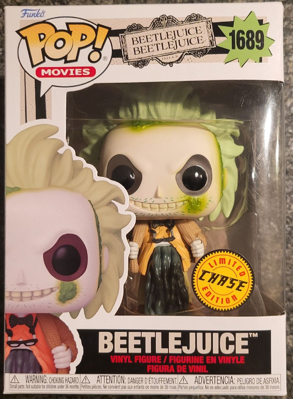Funko Statuette: Funko Pop  Beetlejuice  CHASE – Nuovo (secondo la descrizione) da Montet (Glâne) venduto da KOADA