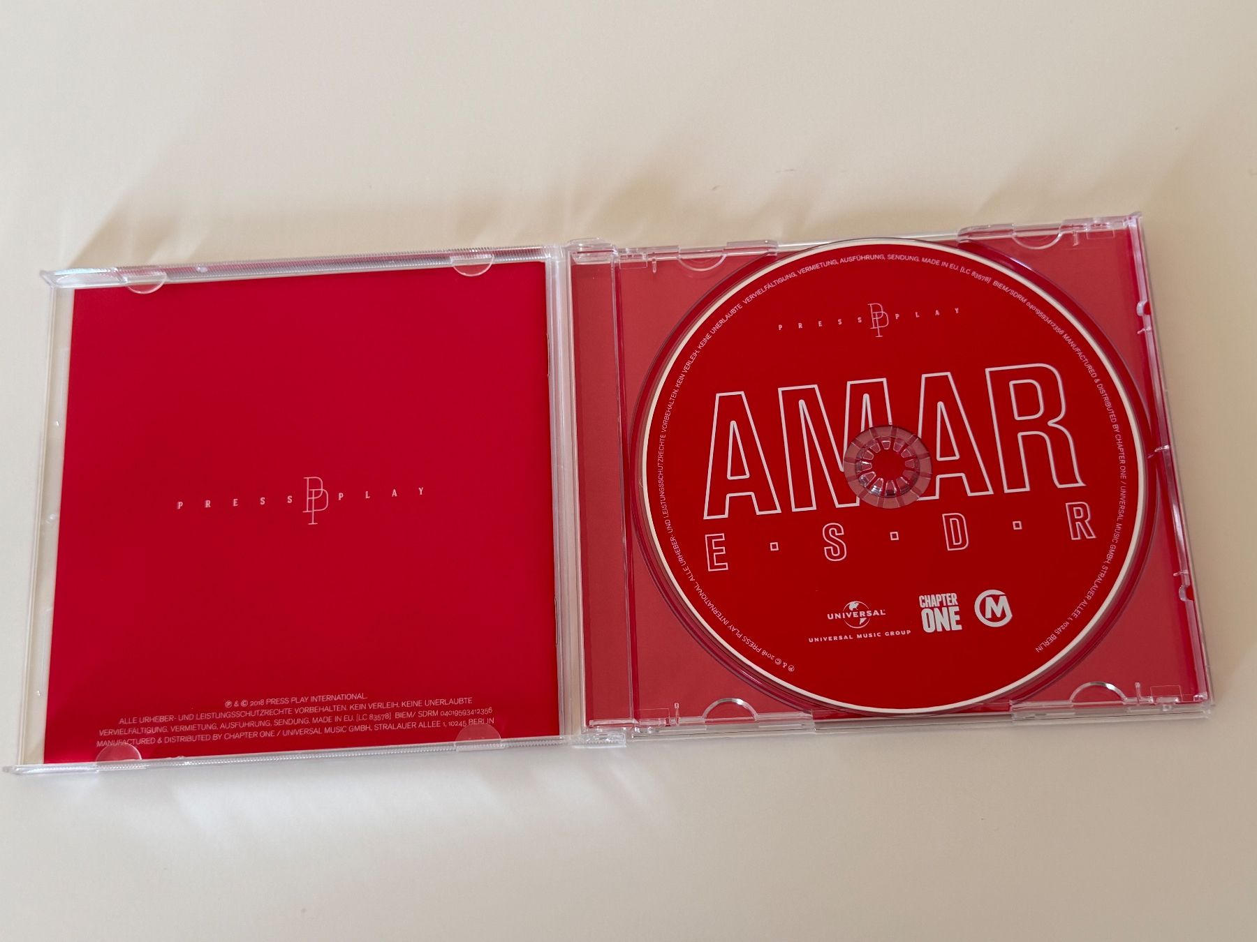 CD: Amar - Erst Strasse Dann Rap CD Top Zustand! – Nuovo (secondo la descrizione) da Altstätten SG venduto da sheamus 2