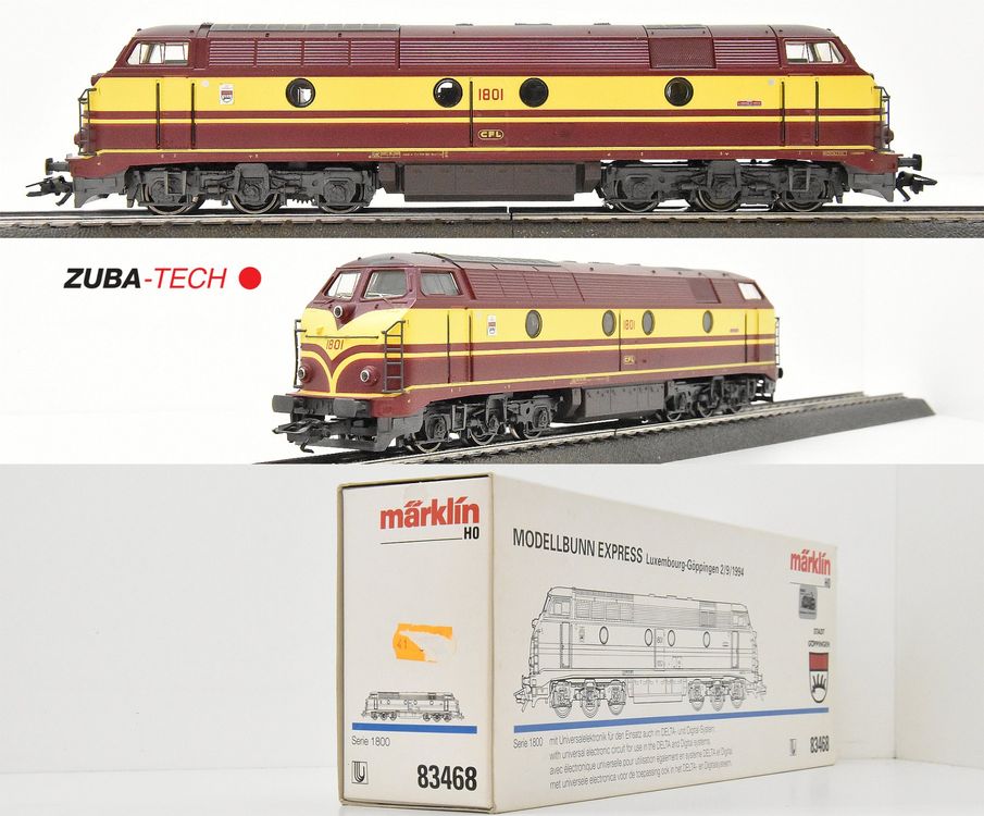 Märklin H0 - 83468 - Diesel locomotive (1) - Class 1800 "Stadt