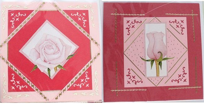 Cartoline: Karte Rose offen oder Knospe – Nuovo (secondo la descrizione) da Schlatt TG venduto da glueckwunschkarte.22