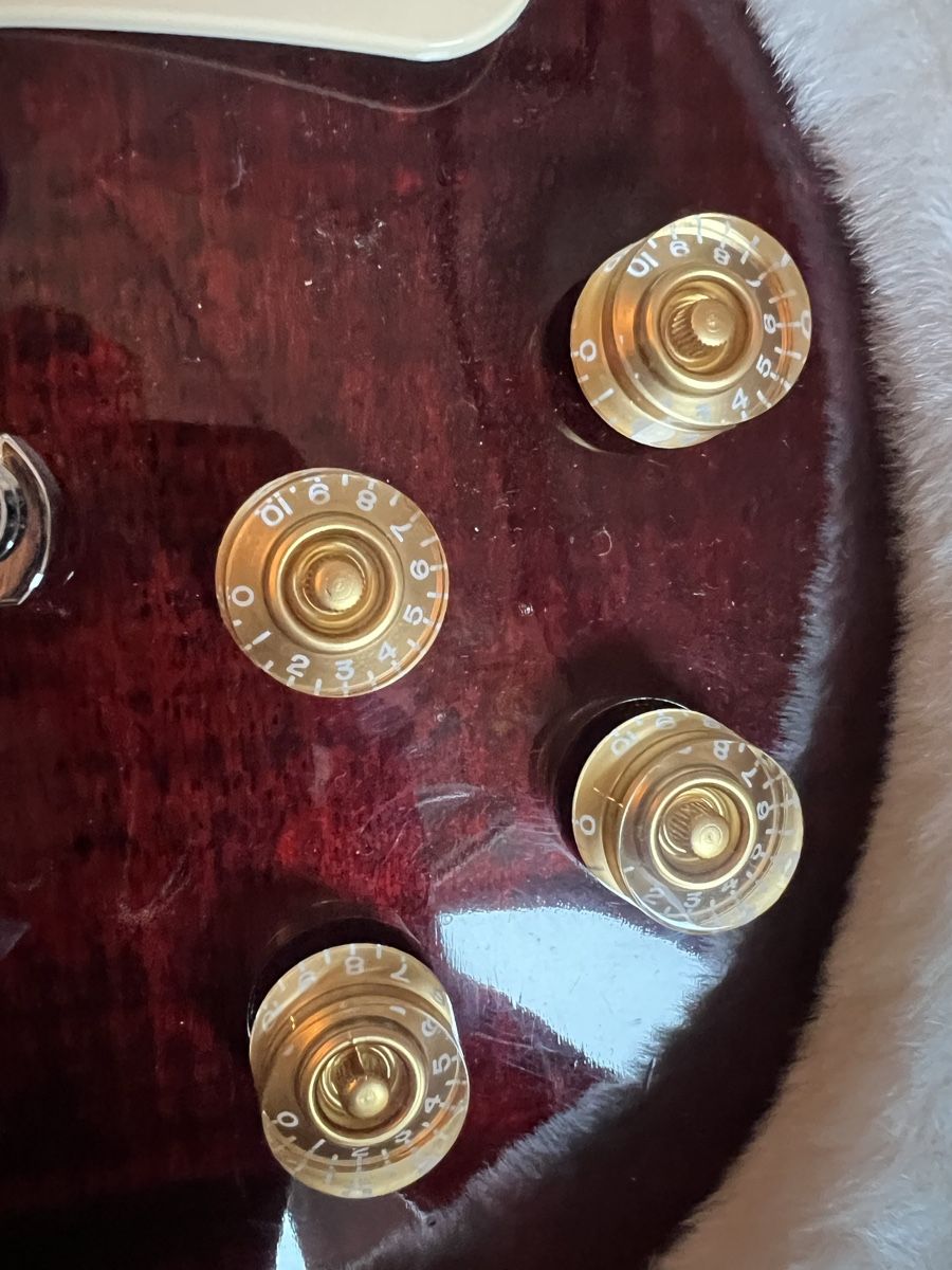Gibson Strumenti musicali: Gibson Les Paul E-Gitarre Tribute T wine red – Nuovo (secondo la descrizione) da St.Gallen venduto da A9000 6