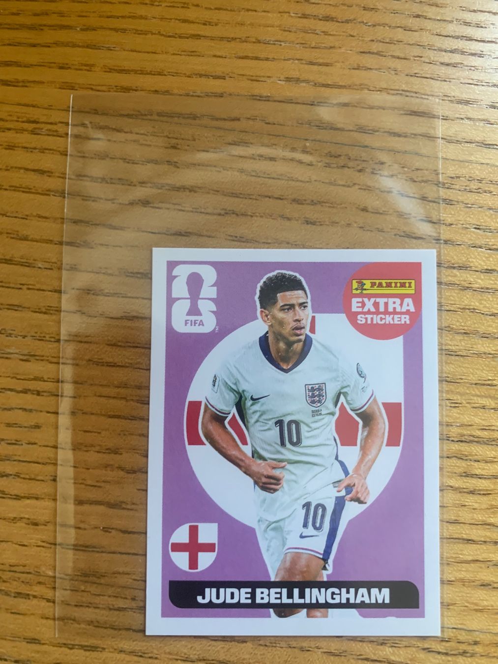 Panini Sammelbilder & Trading cards: Panini Extra Sticker Jude Bellingham pink – Gebraucht aus Zürich von Kasza 1