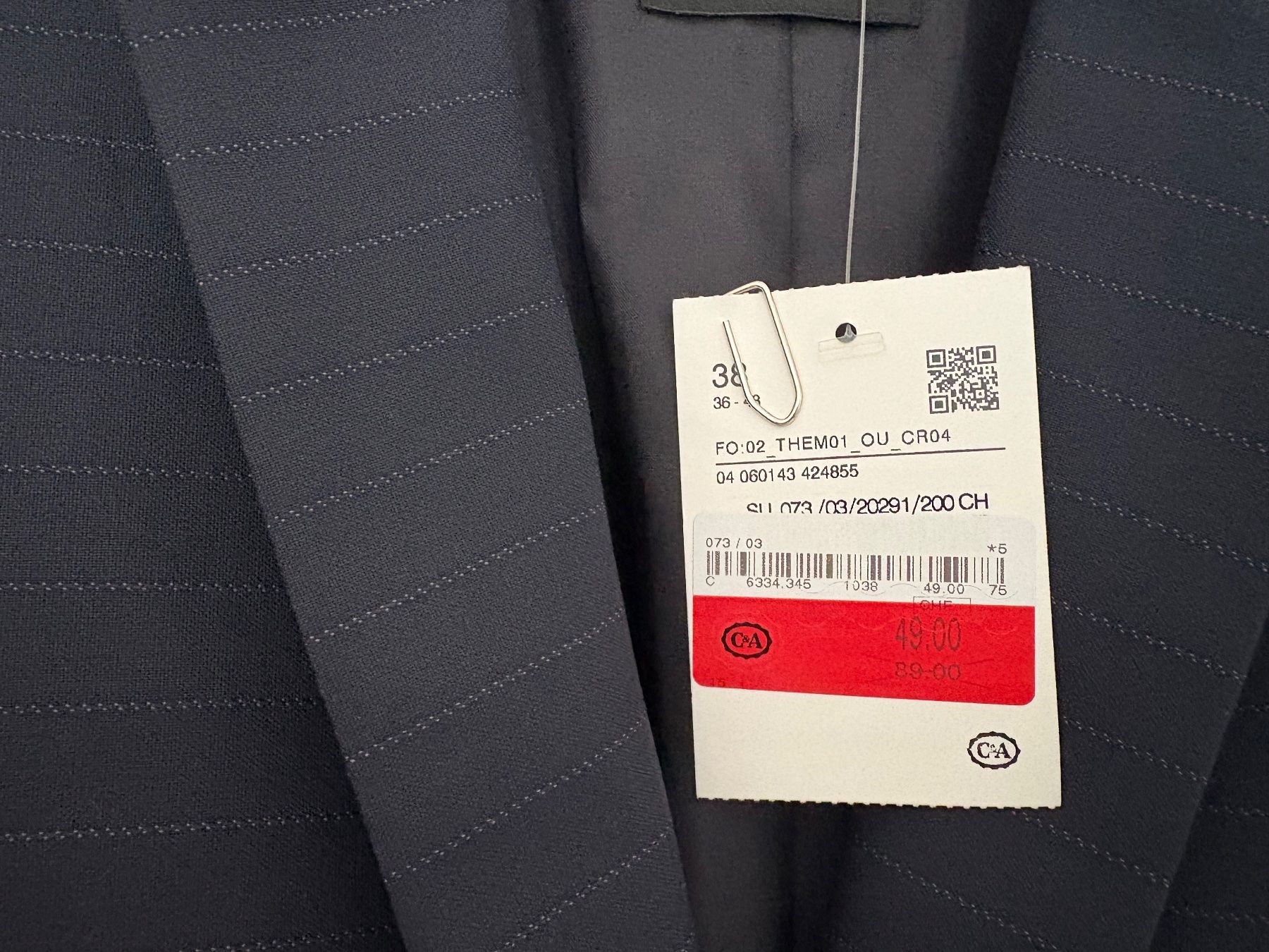 C&A Giacche: Blazer size 38 NEW with tag – Nuovo e nell'imballaggio originale da Muzzano venduto da Sidney_3 2