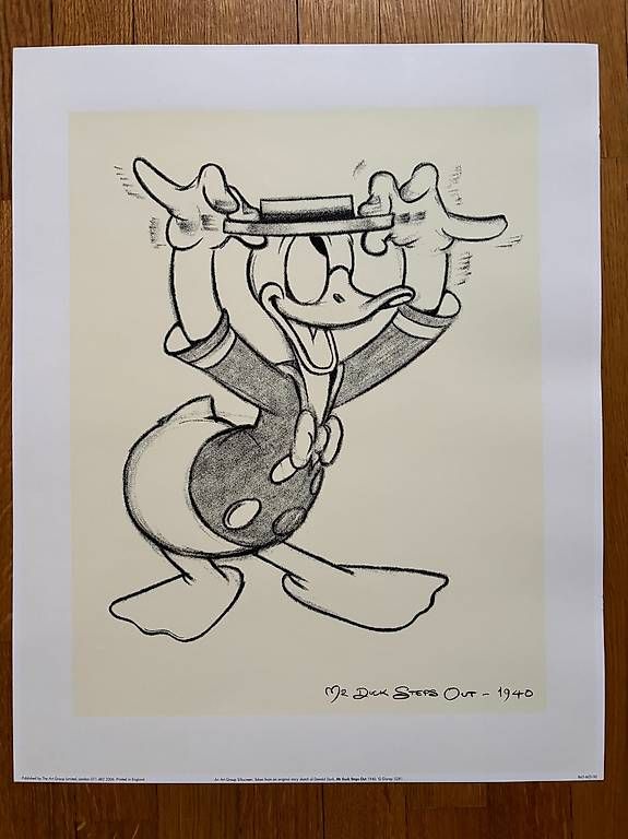 Poster & Bilder: 4 poster Disney vintage – Gebraucht aus Massagno von mmx80