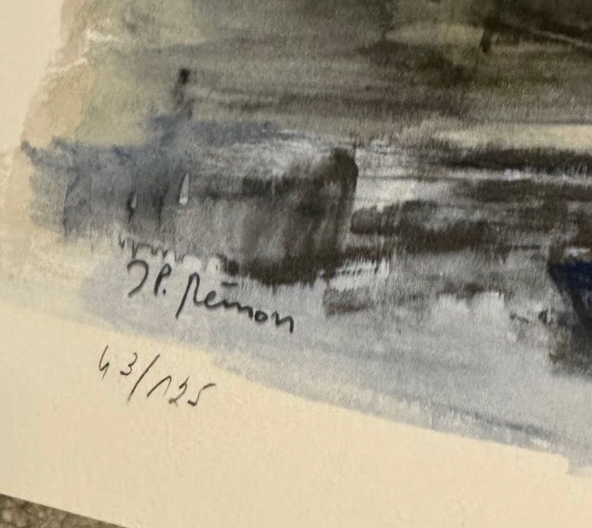 JeanPierre Rémon 1928 Litho Kaufen auf Ricardo