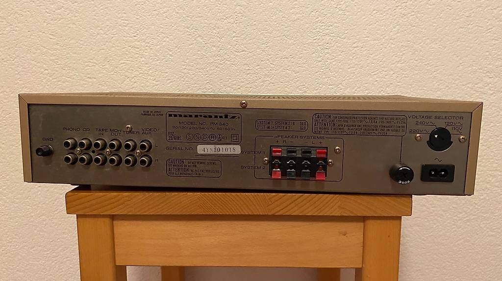 Marantz Amplificatori: HiFi-Verstärker Marantz PM 340 – Usato da Elgg venduto da vinyl03 2