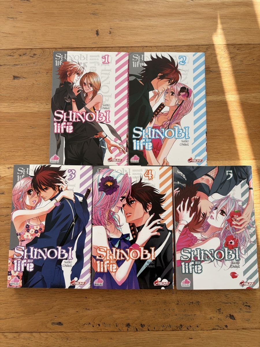 BD: Mangas Shinobi Life de 1 à 5 – D'occasion à Echallens par leo_dk2d