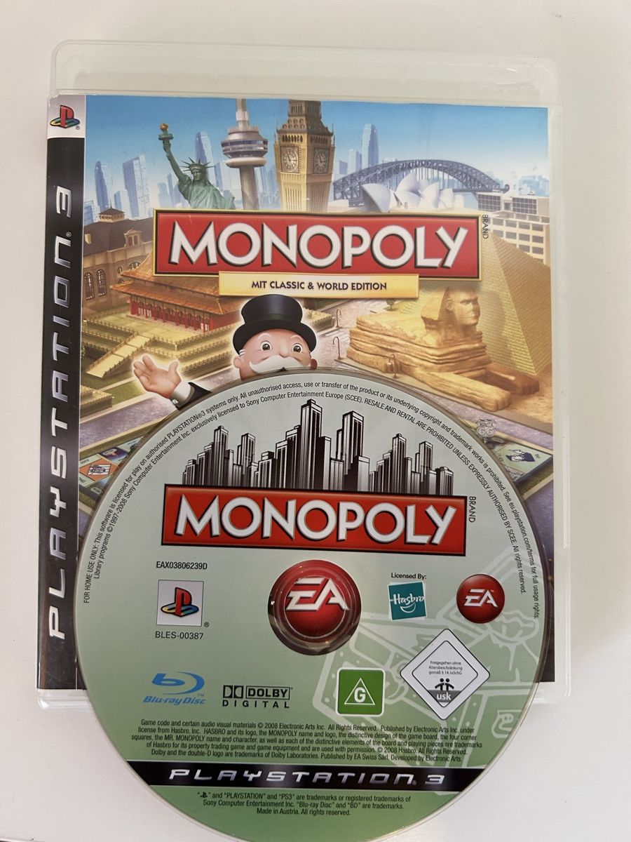 Jeux: Monopoly Spiel PS3 – D'occasion à Luterbach par lev_gbq9