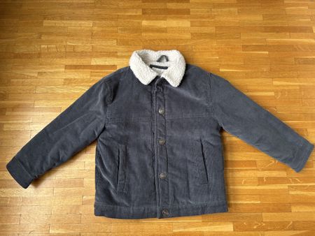 Veste velours côtelé - mouton enfant 4-5 ans