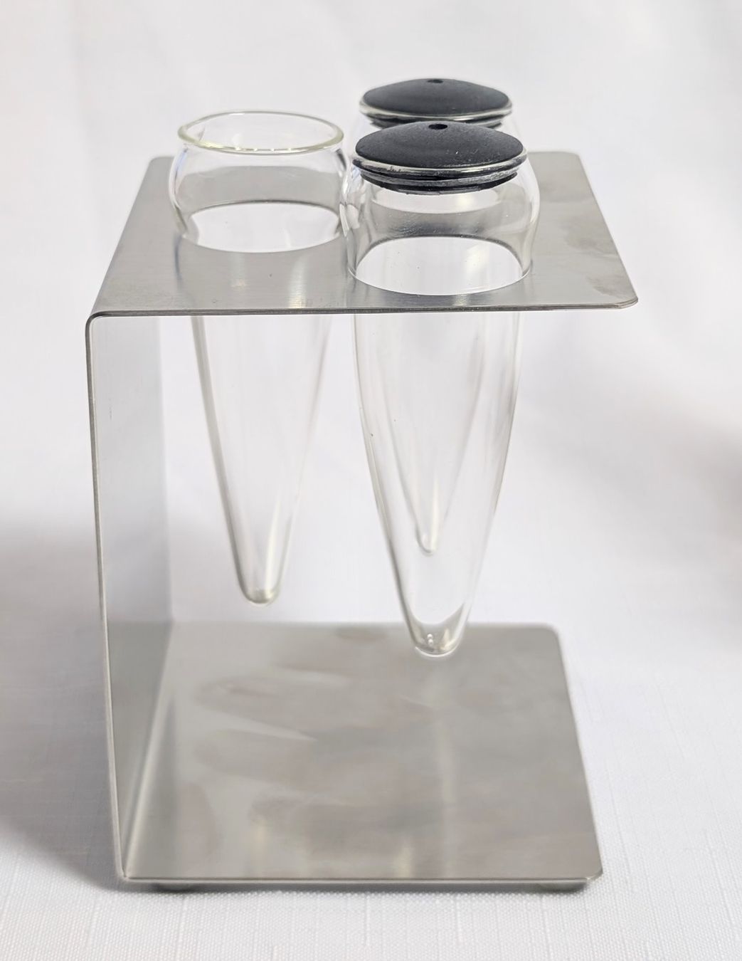 Set di piatti: 90er Radius Design Sets - Essig & Öl - Salz & Pfeffer Menage – Nuovo e nell'imballaggio originale da Wängi venduto da ABIZONE-86 1