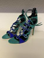 ETRO Milano – luxuriöse High Heels aus Veloursleder, 38,5
