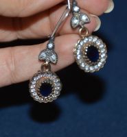 Ohrringe in Jugendstil Silber 925