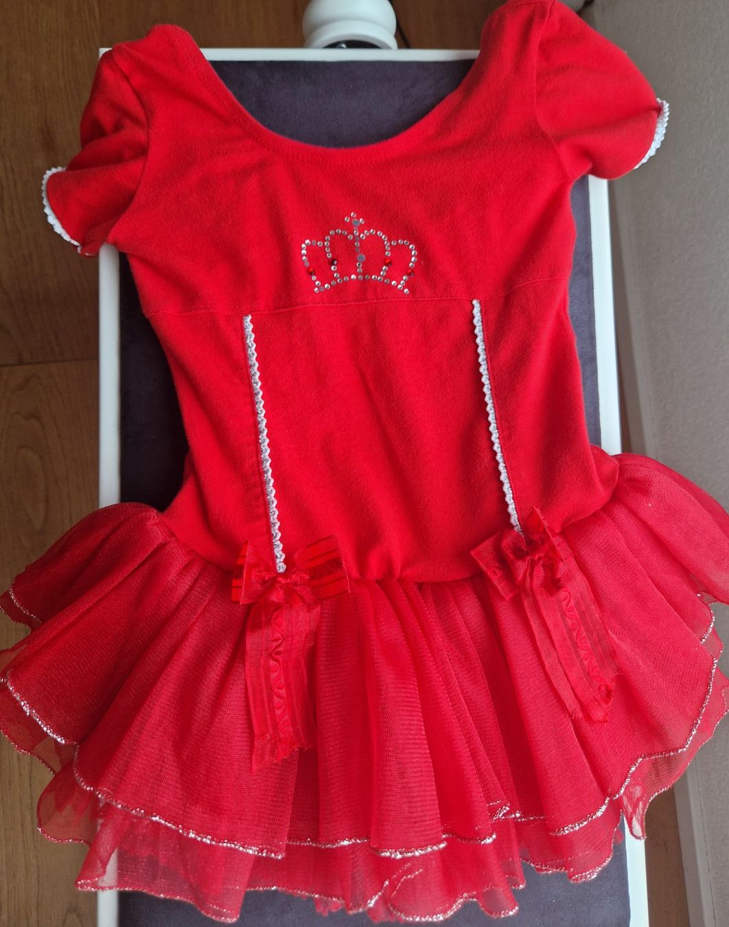 Vestiti & Gonne: Rotes Bellett Prinzessin Kleid Gr. 110 – Usato da Erlinsbach SO venduto da ULIKH 6