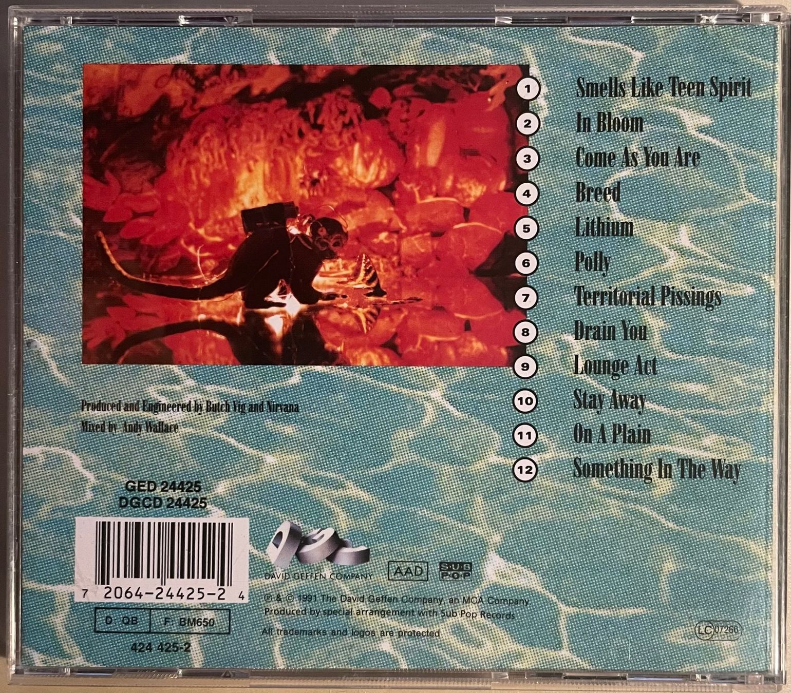 CDs: Nirvana - Nevermind (TOP-Zustand) – Gebraucht aus Brunnen von Barfly5 1