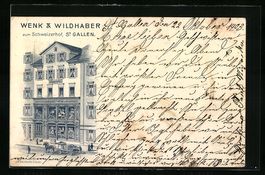 Litho St. Gallen, Geschäft Wenk, Wildha