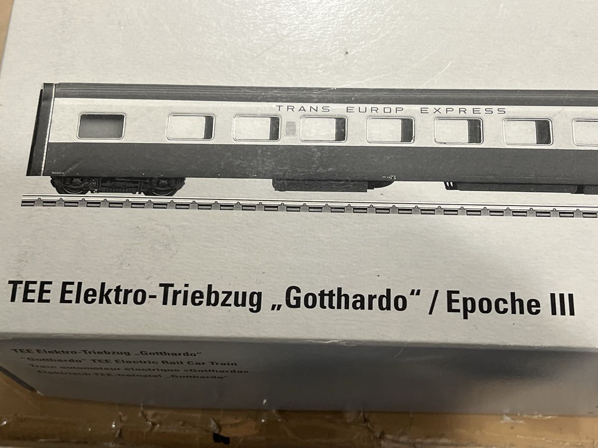 Märklin Modellini di ferrovie: Märklin  SBB EuroCity, – Usato da Dübendorf venduto da Troggy 4