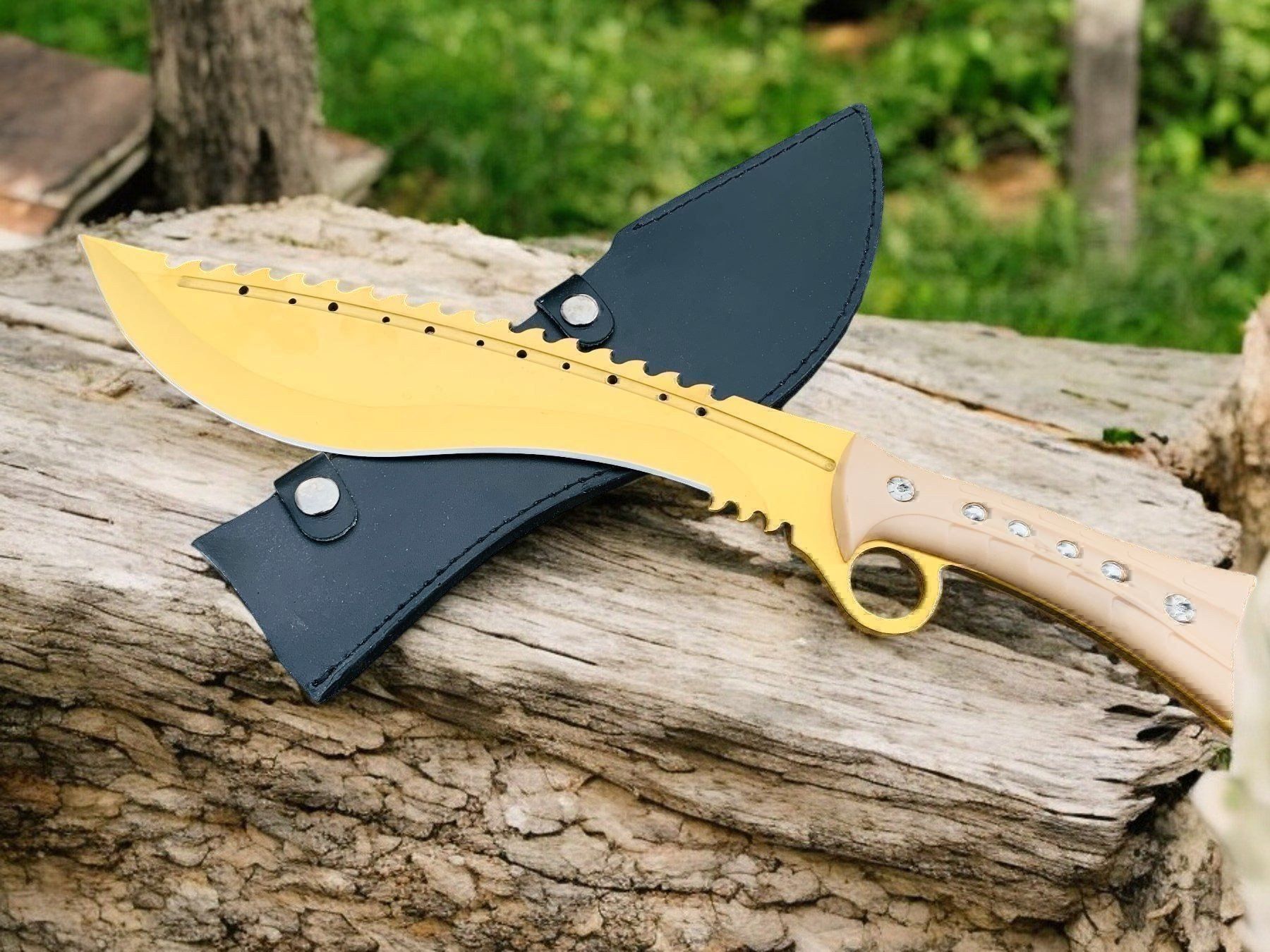 Accessori: Private First Class GOLD Messer 45.5cm – Nuovo e nell'imballaggio originale da Bergdietikon venduto da shopAgent 1
