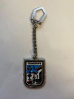 Porte-clés métal motif Tenerife blason, d'occasion
