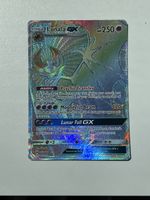 Pokémon Karte Lunala GX Rainbow Rare 153/149 Secret Rare