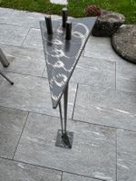 Kerzenständer metall, Designermodell, ca. 118 cm hoch