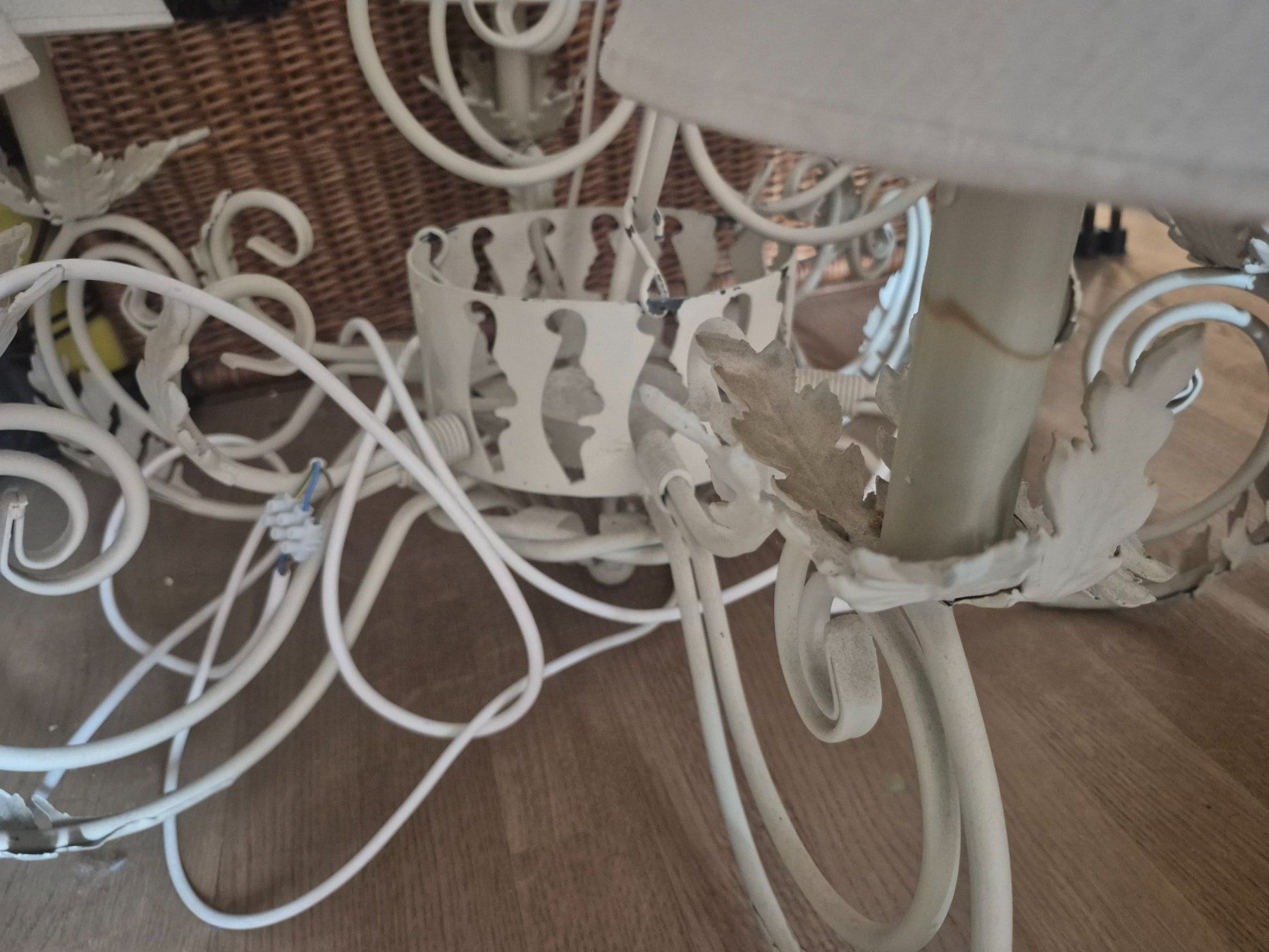 Lampadari & plafoniere: Leuchter Metall, massiv 80cm – Usato da winterthur venduto da goldfischt 3