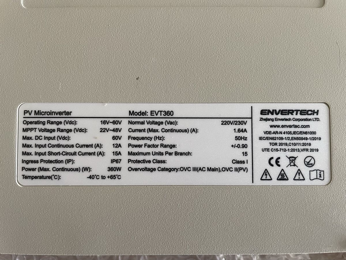 Inverter: ENVERTECH EVT360 Inverter – Usato da Rumlikon venduto da SR_Records 1