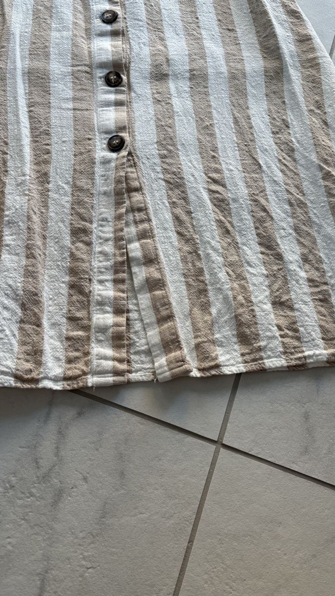 H&M Gonne: H&M Leinenrock beige-weiss 42 – Usato da Seengen venduto da sa_land 2