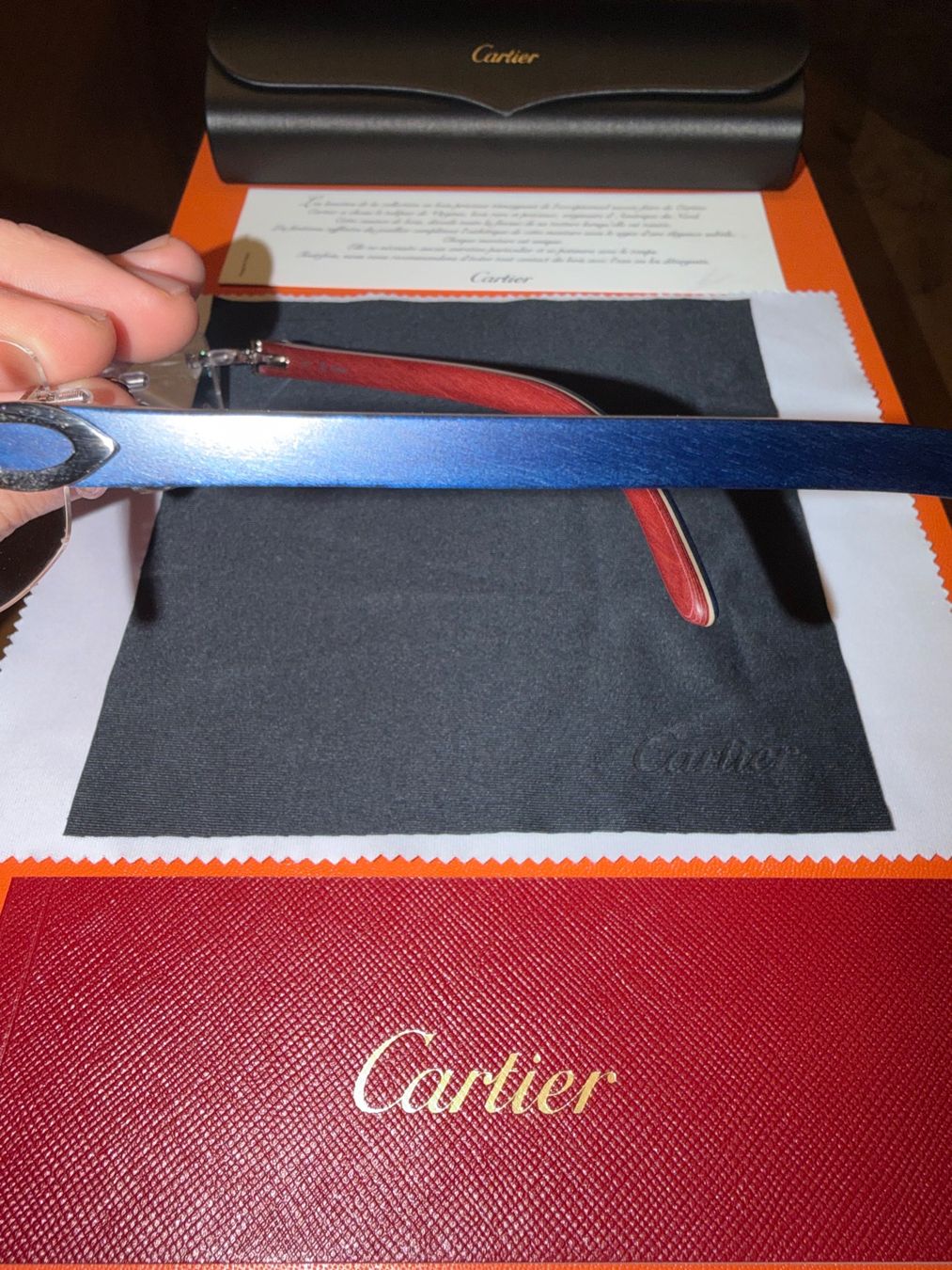 Brillen & Gläser: Cartier Bubinga Platin – Neu und originalverpackt aus Kilchberg ZH von Gugsan 4