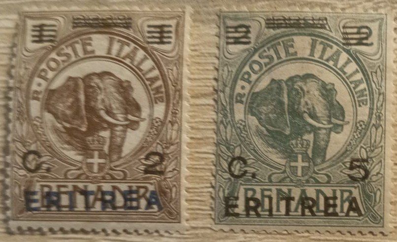 Tutti i francobolli: Lote sellos Eritrea 1922 – Usato da Stein am Rhein venduto da tom_fq6v