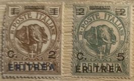 Lote sellos Eritrea 1922
