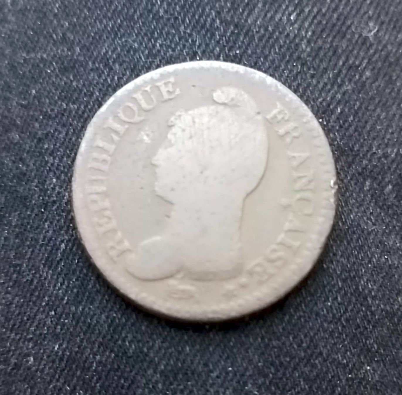 Alle Münzen: 1 Dècime Frankreich 1795-99 – Gebraucht aus Grenchen von Hegre50
